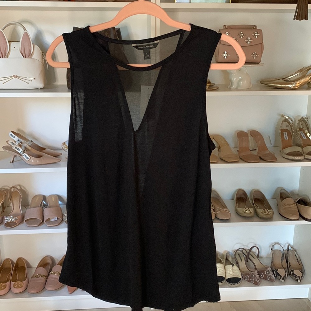 Banana Republic Sheer Tank